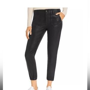 Paige Denim Mayslie Black Joggers 26